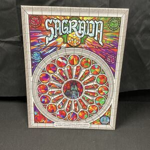 Sagrada Board Game Dice Drafting Window Crafting Floodgate Games - New Open Box